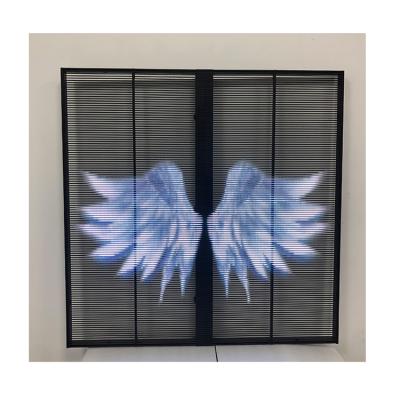 China / Manufacturers direct selling video film led transparent screen for sale