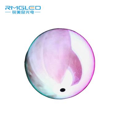 China Indoor Led Sphere Screen P6 Sphere LED Display 360 Degree Sphere Globe Ball Screen for sale