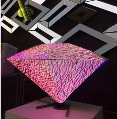 China Indoor Direct Manufactures Diamond Shape LED DJ Console LED Display Screen for sale