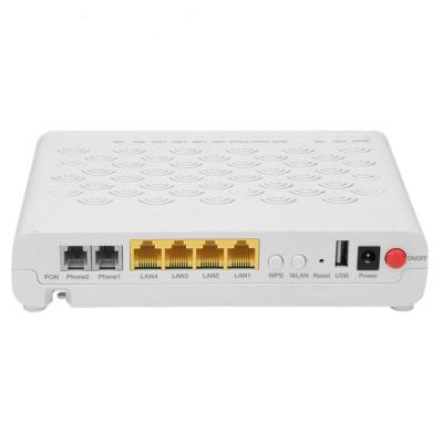 China Brand New FTTH EPON ONU Router Modem F460 V5.0 4FE+voice+WIFI+USB ONT For ftth solution for sale