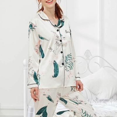 China New Autumn Spring Suit QUICK DRY Long Sleeve Leisure Edition Cartoon Pullover Loose Home Women's Clothing Sleepwear for sale