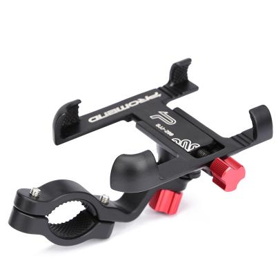 China Aluminum alloy motorcycle shockproof adjustment angle rotation navigation mountain bike mobile phone bracket for sale