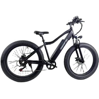 China Cheap Price 48V 500W Aluminum Alloy Fat Tire Mountain MTB Ebike/Snow/Dirt Electric Bike For Sale for sale