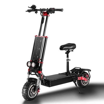 China 5600W Unisex Electric Scooter Dual Motor Foldable for sale