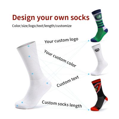 China 2021 New QUICK DRY 1 Pcs Design Cheap Custom Athletic Cotton Knitted Jacquard Breathable Colorful Logo Printing Fashion Price Sock for sale