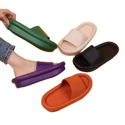 China Fashion Trend Room Slippers Wholesale High Top Slippers Men's Summer Beach Home Custom Unisex Slides for sale