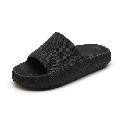 China New Product Durable Recommendation Plastic Material Non Slip Thick Bottom Ladies Slippers Mens Home Slippers for sale