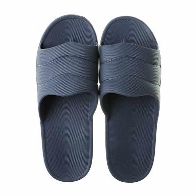 China New Durable Eva Material Indoor Non Slip Women's Slippers Waterproof Soft Bottom Mens Bathroom Slippers for sale