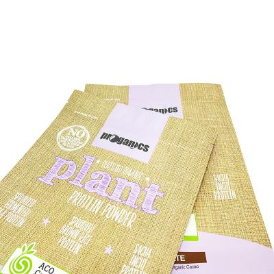 China Barrier OEM Plastic PE Bags Food Grade Packaging Bags Stand Up Pouch for sale