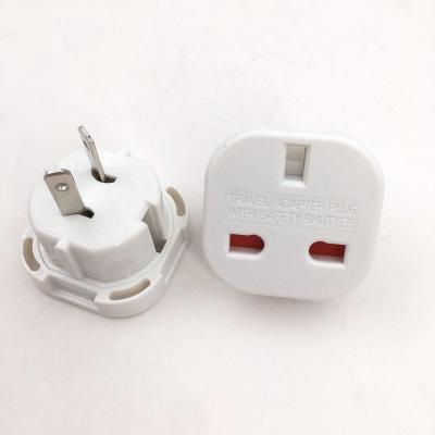 China Commercial 2 in 1 plug plug adapter UK to US/AU plug plug adapter for sale