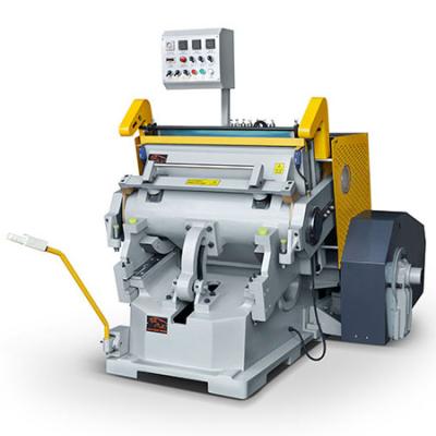 China Manuelles Papierrollenstempelschneidene Maschine und faltende Maschine 4kw zu verkaufen