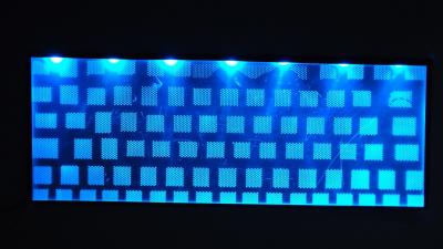 China Dustproof Red / Blue LED Laptop Backlight Keyboards 5.4mm , DC 36V for sale