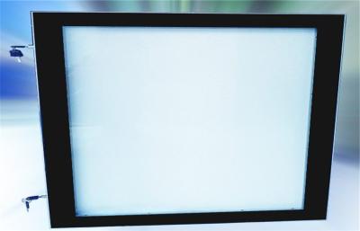 China RGB Flashing Megnetic Led Light Box With Black Frame , A1 / A2 Size 110VAC for sale