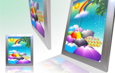 China Custom Wall Hanging Arcylic LED Light Box With Aluminum Frame for sale