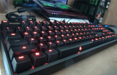 China 8.4mm Red / Blue LED Backlight Keyboard , Backlit Bluetooth Kyeboard For LCD Moudle for sale