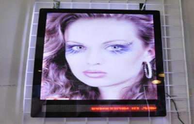 China Crystal Acrylic Plate Scrolling Light Box  , LED Advertising Signs for sale