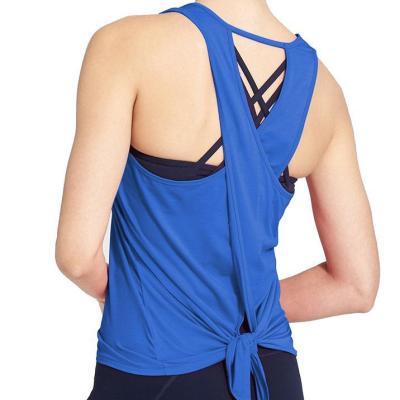 China Gym Running Gym Tank Tops Breathable Fitness Sports Yoga Tank Womens Back Tops for sale