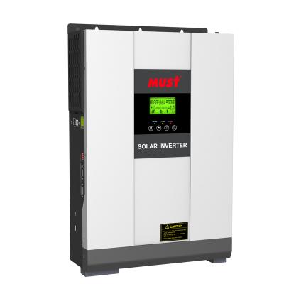 China Home Solar Power System MUST Solar Inverter Hybrid Inverter 3000W/5000W With Wifi Monitoring for sale