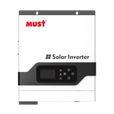 China MUST 3KVA 5KVA Solar Inverter 24V 48V Solar Hybrid Inverter Pure Sine Wave Off Grid Inverter For Solar System With MPPT Solar Ch 465*373*231mm for sale