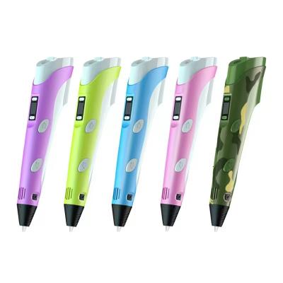 China Creative Children's Hotels Pen 1.75mm PLA3M 3 Color 3D Printing 3d Stereoscopic Drawing Pen for sale