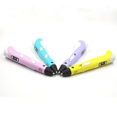 China Hotels Children 3d Painting Pen Christmas Gift Stereoscopic Painting 3d Printing Pen for sale