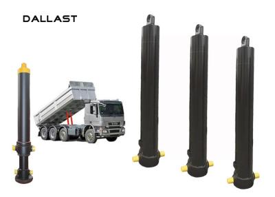 China Custom Single Acting Hydraulic Ram , Dump Truck Welded Hydraulic  Ram Cylinder for sale