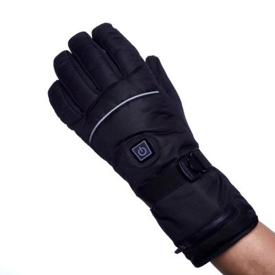 China Custom Waterpoof Winter Electric Heating Outdoor Gloves Warm 3M Windproof Waterproof Thinsulate Ski Gloves for sale