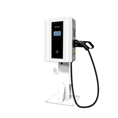 China Residential Project Ev Dc Charger 4.3 Inch Touch Screen Electric Vehicle Station CCS for sale