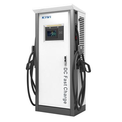 China 120KW DC 3 Phase 380V Mode Chademo CCS1 CCS2 GBT Fast Charger Stations Charger Ever 2022 for sale