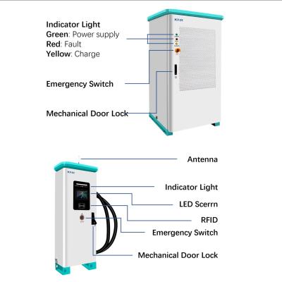 China 320KW 480KW 1200KW Split DC EV Charger For Commercial EV Charging for sale