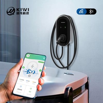 中国 7KW スマート EV 充電ステーション 隔熱検出とプラグ温度検出 販売のため