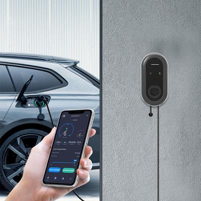 中国 GBT GB/T EV ウォールボックス RFID 22 11 7 KW VW Tiguan ネットワーク用 AC 充電器 50Hz±10Hz 周波数 販売のため