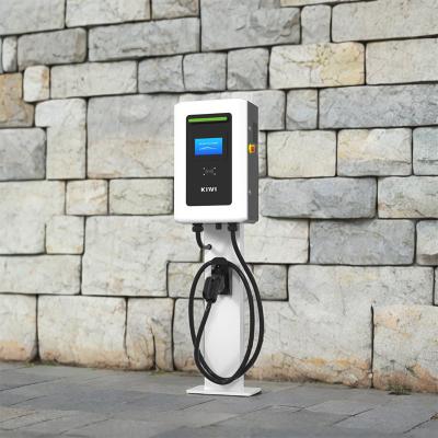 China Residentiële EV-oplaadpunten DC-sneloplaadstation Muur gemonteerd 20kW 30kW 40kW elektrisch voertuig oplaadstation Te koop