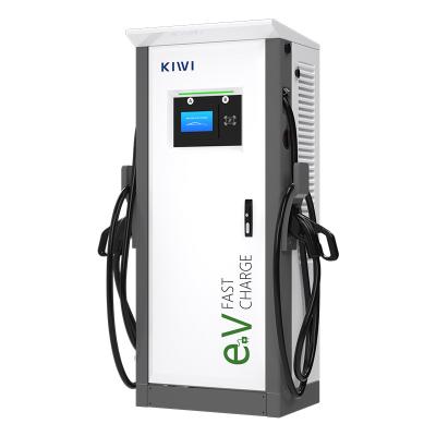 China 60kW 120kW 150kW DC EV Charger Electric Vehicle Fast Charging Pile CCS Commercial EV Car Charging Stations for sale