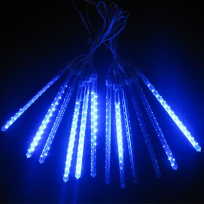 China Treetop Outdoor 60cm 80cm 100cm Led Christmas Meteor Shower Tube Light Diameter 2.3x60cm for sale