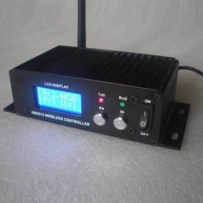 China Stage Decoration LCD Digital Display 2.4G DMX Wireless Receiver-Transmitter for sale