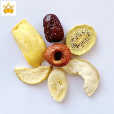 China Natural Vacuum Fried Mixed Fruit Chips As A Snack for sale