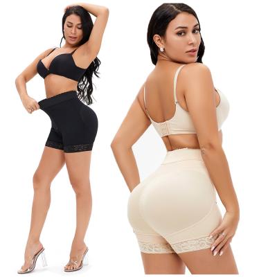 China Antibacterial Tummy Thigh Hook Spandex Dropship Yoga Pants Yoga Pants Body Shaper Waist Trainer Butt Lifter Panties Slimmer Panties for sale