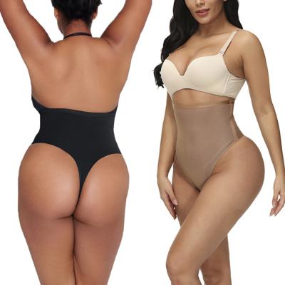 China Antibacterial Fashion Butt Lifter Invisible High Rise Panties Shorts Underwear Tummy Control Thong One Piece Jumpsuit Body Shaper for sale