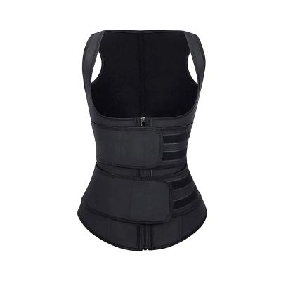 China Private Label QUICK DRY Latex Strap Weight Loss Waist Trainer Tummy Wrap Cincher Tummy Double Control Body Shapewear Corset for sale