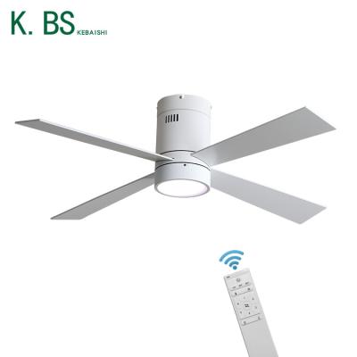 China Air Fan Mini Style 48 Inch Remote Control Indoor Led Ceiling Fan 3 Plywood Blades for sale