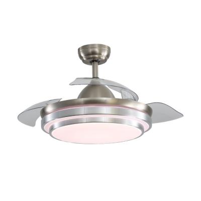 China Indoor Air Fan Low Price 65W Decorative Dining Room Air Cooling Led Ceiling Fan With Light for sale