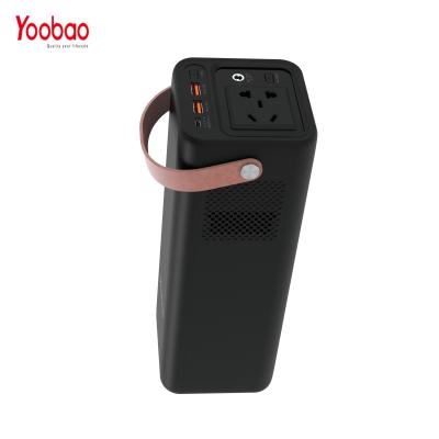 China Yoobao EN200W 52800mAh AC 200W DC 12V 60W Portable PD 65W Outdoor Portable Fast Charging Big Capacity Power Bank Flashlight Power Station for sale