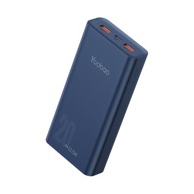 China Type-C Backup Charging Battery Charger Bank Yoobao 20000mAh Fast Portable External Backup Power Mobile Phone USB Chargers Power Bank for sale