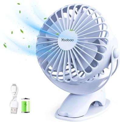 China Portable/Desktop Fan Yoobao F04 Small Portable Usb Table Fan With Battery Mini Rechargeable Desk Fan For Office Classroom Mini Fan for sale