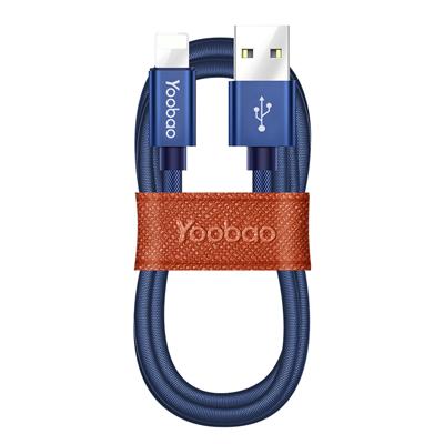 China Mobile Phone Yoobao Cloth Texture Durable High-speed Transmission Cable for sale