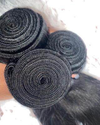 China 100% Soft Smooth Thick Shedding Barely Unprocessed Cuticle Aligned Raw Hair for sale