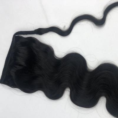 China 100% Virgin Remy Human Hair Factory Price Ponytail Hair 100% Virgin Remy Human Hair Weave Bundles 100% for sale