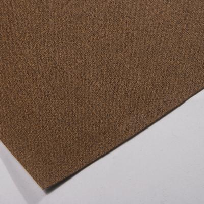 China Abrasion-resistant upholstery PVC leather leather with non-woven sofa vinyl backing leather fabric for upholstery for sale