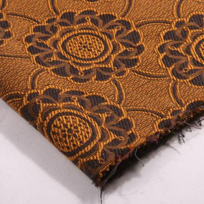 China Viable high quality comfortable luxury jacquard floral brocade fabric for sofa upholstery fabric for sale